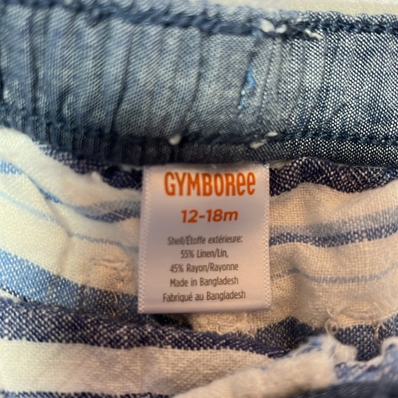 12-18M Gymboree linen shorts - Picture 2 of 2